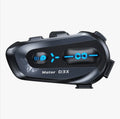 Motorcycle Helmet Headset Motorcycle Intercom with Soft+Hard Mic Helmet Bluetooth Speaker