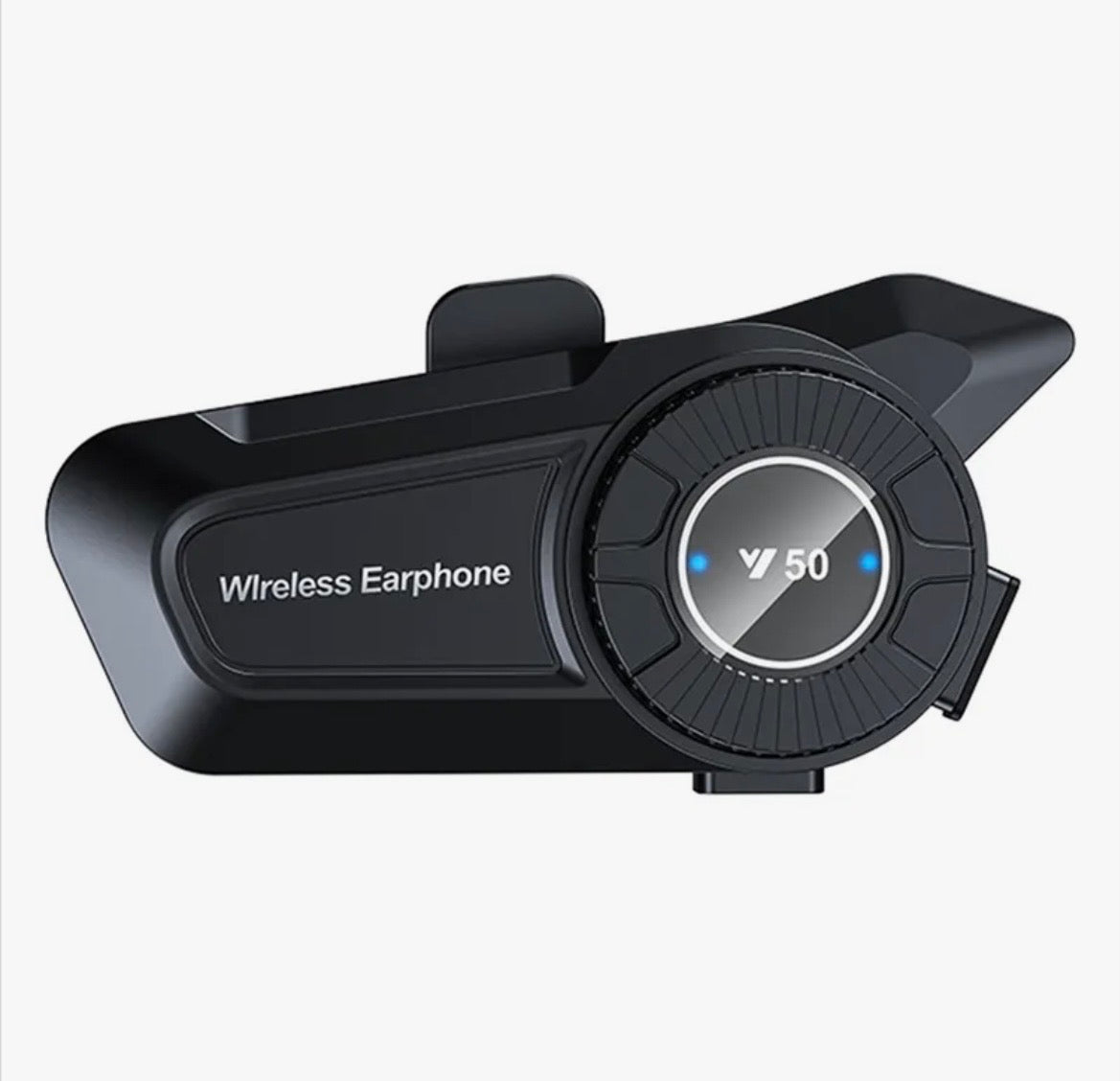 Y50 Roulette Wheel Rotation Motorcycle Helmet Headset Bluetooth 5.3 Wireless Headphones Earphones IP67 Waterproof