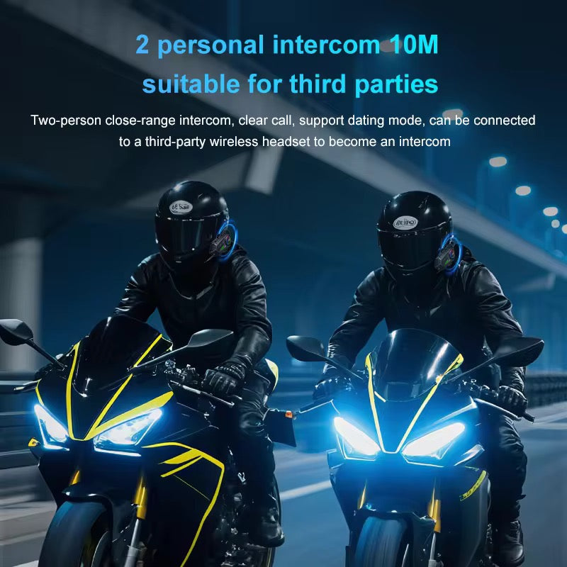 Y30 Motorcycle Helmet Bluetooth Intercom