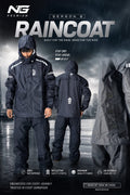 Stay Dry. Ride Smart. NG Premium Raincoat Season 2